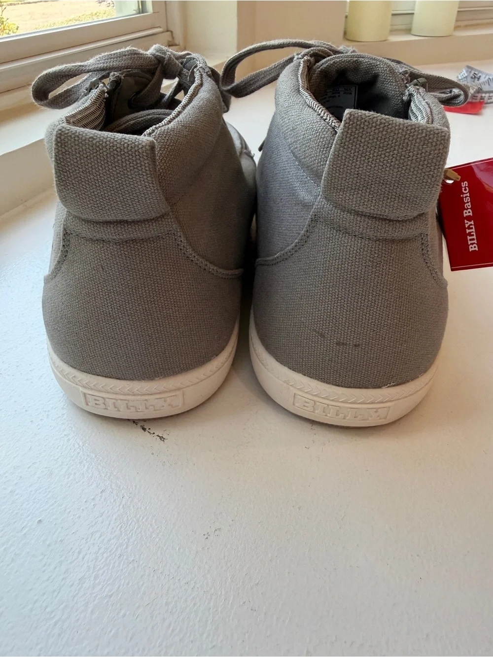 Billy Footwear Dark Grey Classic D R II High Adaptive Inclusive Footwear - Picture 5 of 10